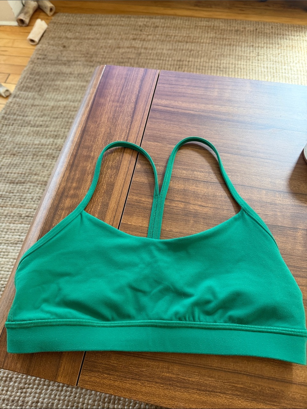 Green Flow Y sports bra size 8